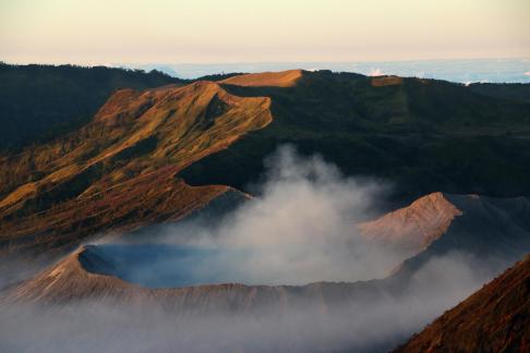 Fog on Mount Bromo 3