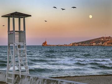 Moonlight evening