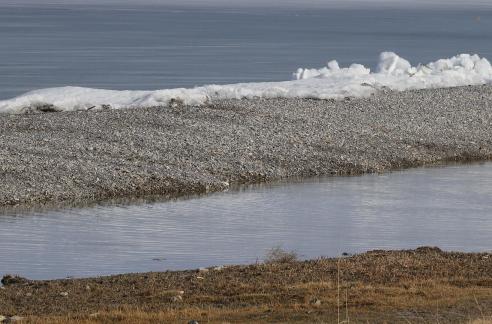 Ice lake melting 2
