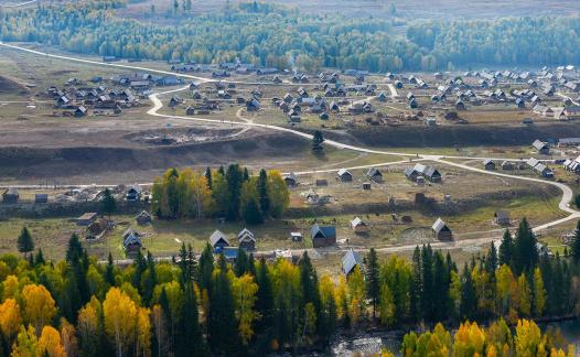Autumn in Hemu Village Autumn in Hemu Village