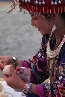 Miao clothing charm 14