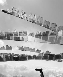 Flying prayer flags 9