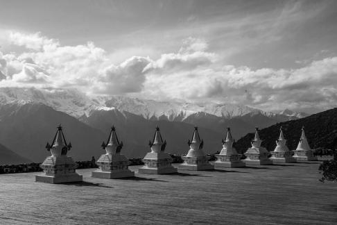 Snowy Mountain Stupa 17