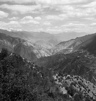 The winding mountain path 11