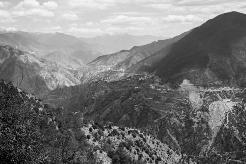 The winding mountain path 12
