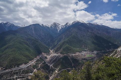The winding mountain path 5