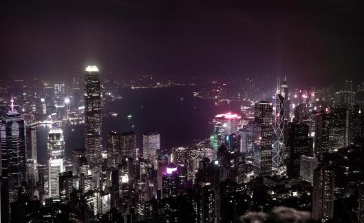 Radiant Victoria Harbour Night