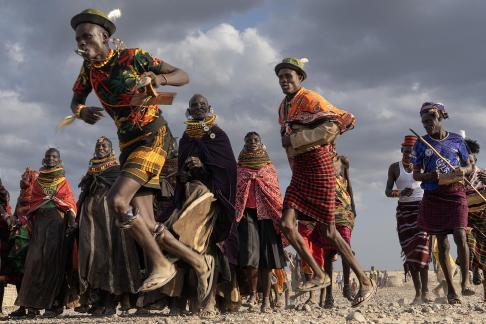 Turkana Tribal Dance 02