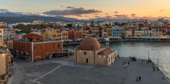 SUNSET CHANIA CRETE