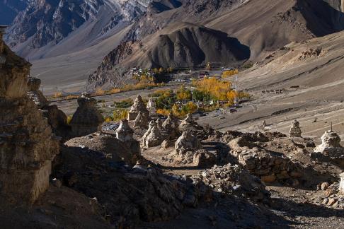 Way to Zangla Palace 1