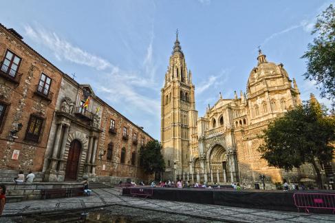 Plaza de la Catedral Toledo