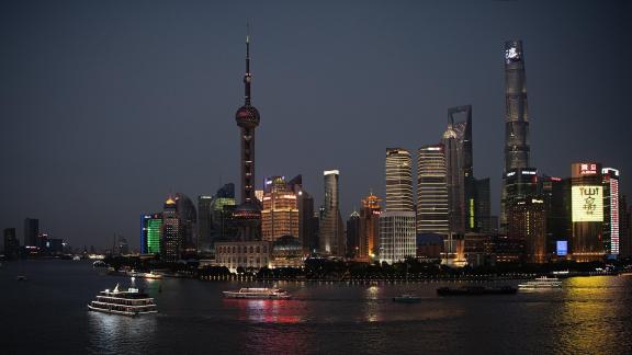 Shanghai in the evening