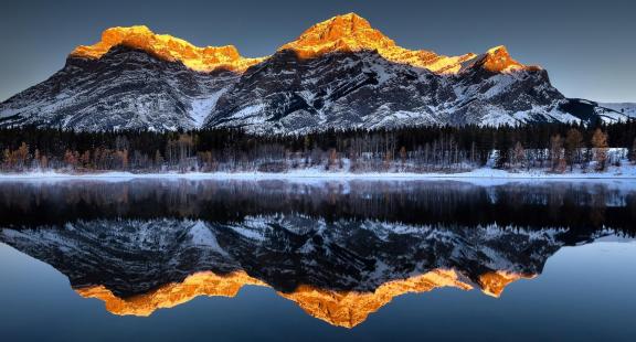 Wedge Pond Reflection