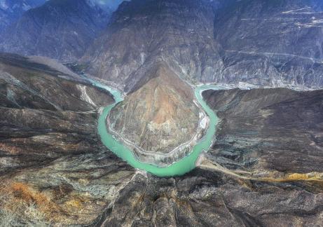 Jinsha River Horseshoe Bay