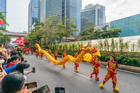 Dragon Dance Spring Festival A