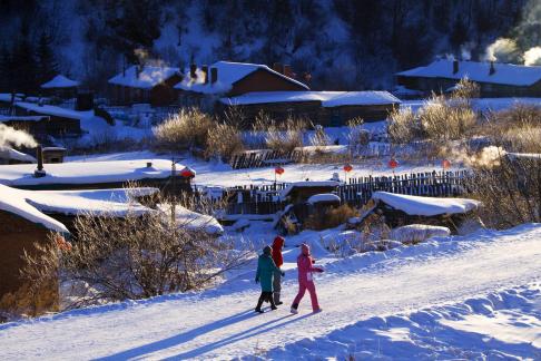 Northern Xinjiang Winter Beauty