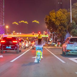 Cycling in the city