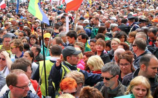 People in the square13