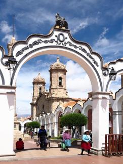 Main square in Sucre