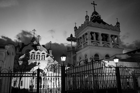 St. Catherine s Church at dawn