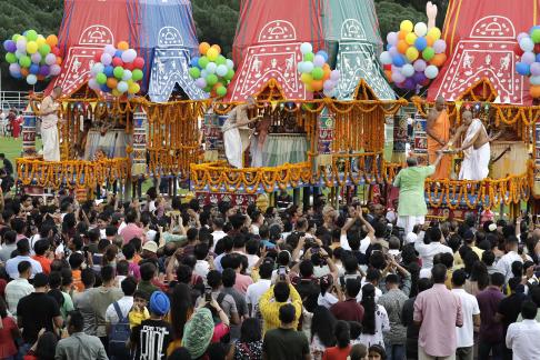 Chariouts Ratha Yatra Thirty Six