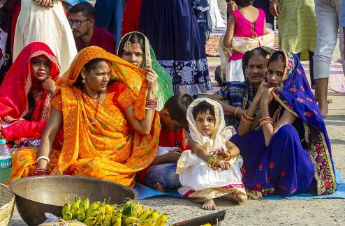 Chhat Festival in Calcutta 