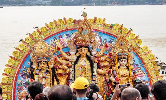 Immersion of Devi Durga Idol 5