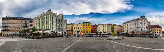 City hall square Gemunden