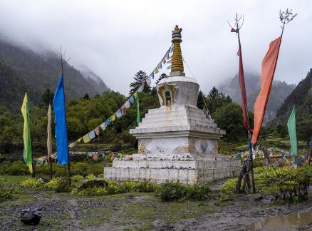 Chorten In Yunnan