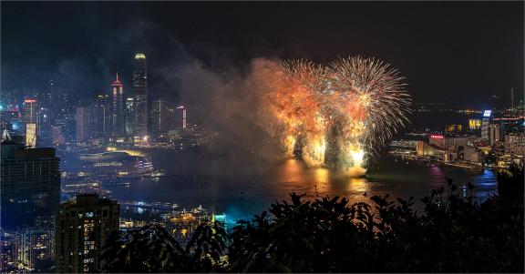 Fireworks Hong Kong