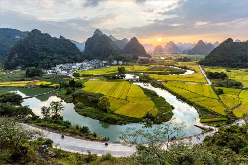 Autumn Scenery of Chongzuo