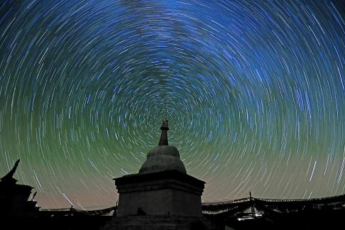 The Buddha Pagoda in the Star Orbit