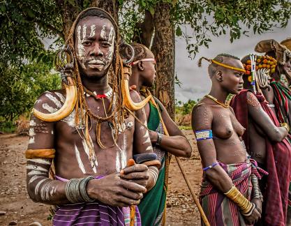 Omo Valley Tribesman