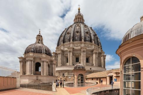 ST PETER S VASILICA ROOF TERRACE