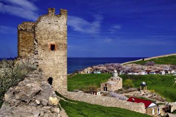 In the old town Feodosia