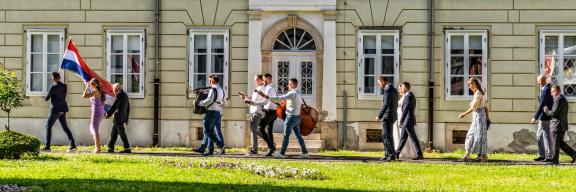 Varazdin wedding procession