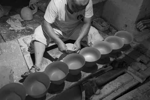 Porcelain making billets