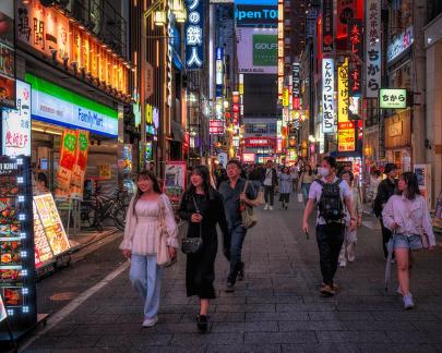 Shinjuku evening