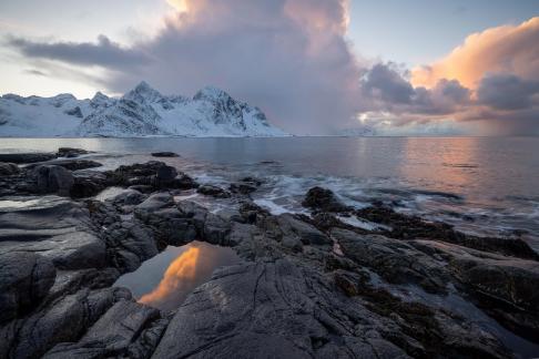 Sunset in Lofoten