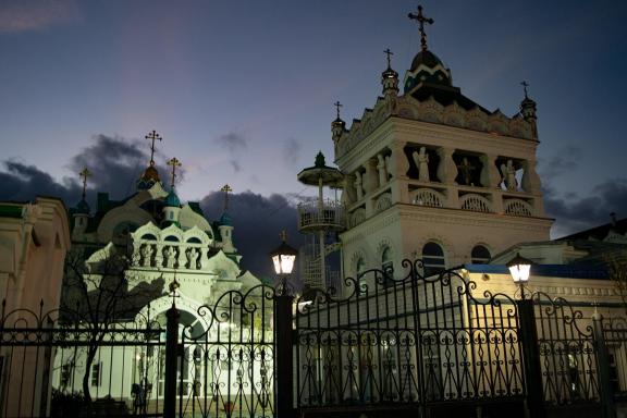 St. Catherine s Church at dawn