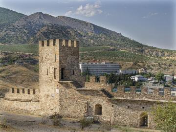 Genoese fortress Sudak Crimea-2