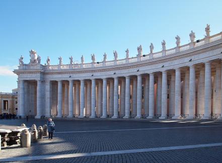 Vatican promenade