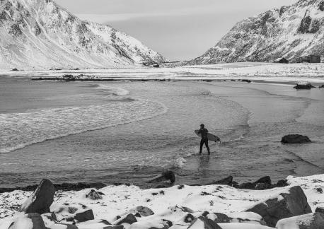 Surfing The Norweigan Sea