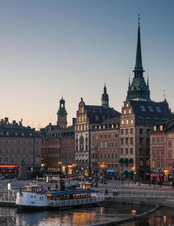 Kornhamstorg blue hour