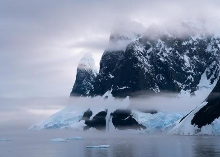 Sunrise in Antarctica