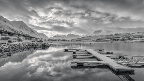 Lyngseidet after the snow