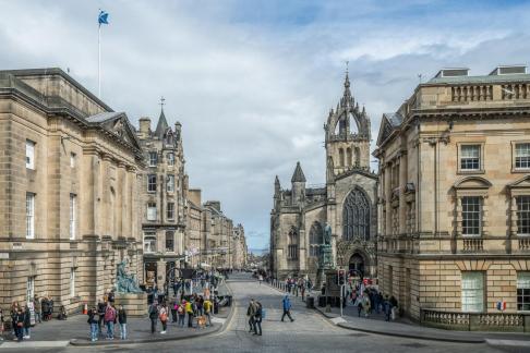 Edinburgh St Giles view