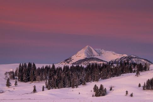 Yellowstone sunrise