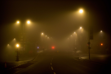 Edinburgh in the mist