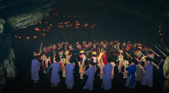 Jumping Cave to Worship Ancestors